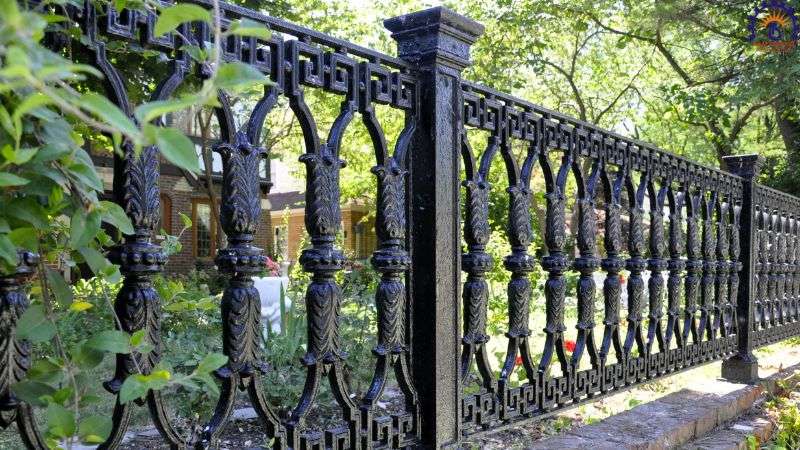 Mẫu hàng rào mang nét đẹp cổ kính